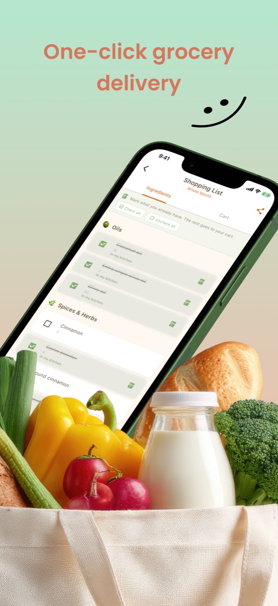 Tocomo one-click grocery delivery integration